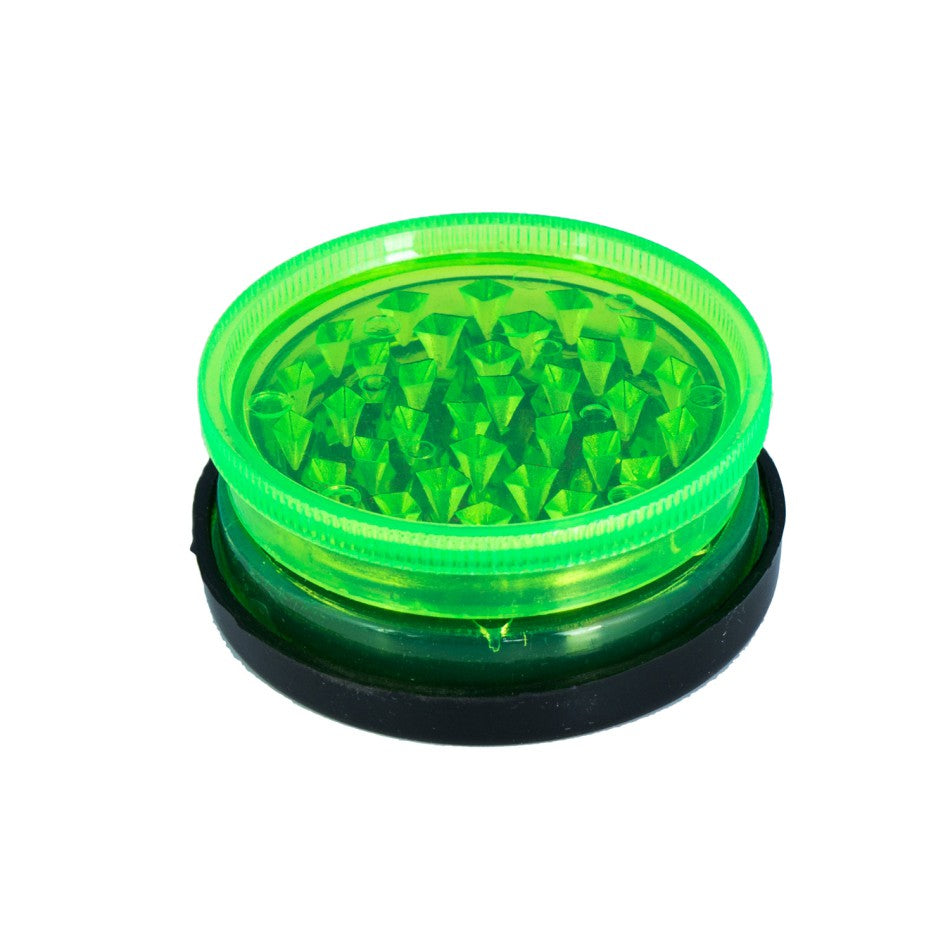 Acryl Grinder grün & schw. 3-teilig Ø: 50x20mm
