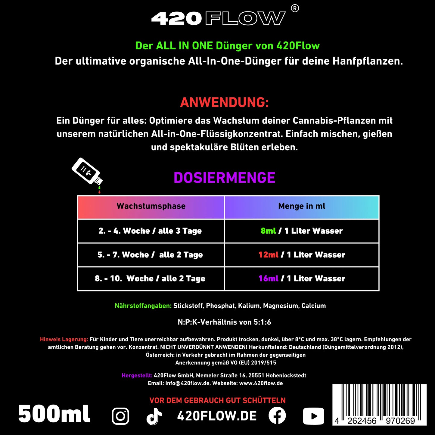 Der All in One Dünger 500ml