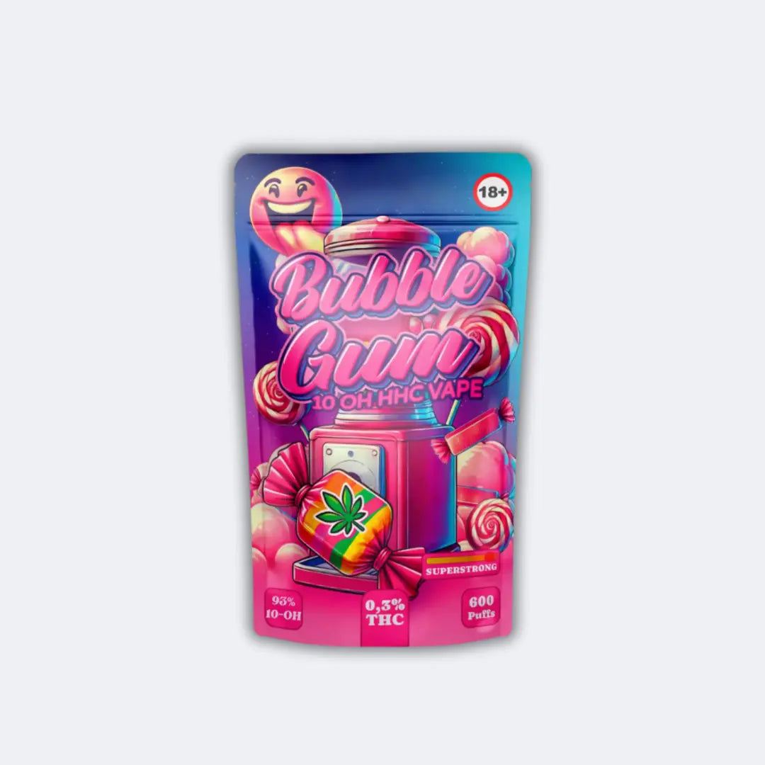 93% 10-OH-HHC Vape "Tropicana" oder "Bubble Gum"