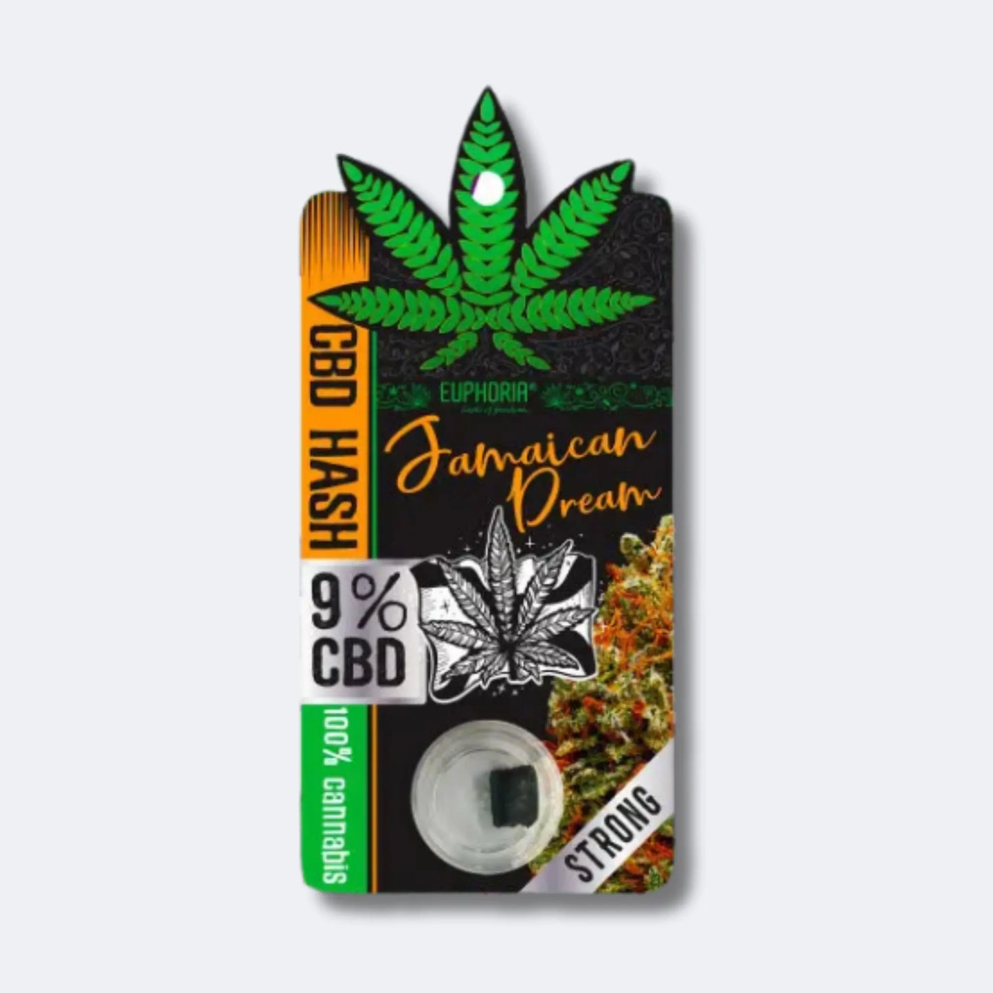 9% CBD Hash "Jamaican Dream" 1g