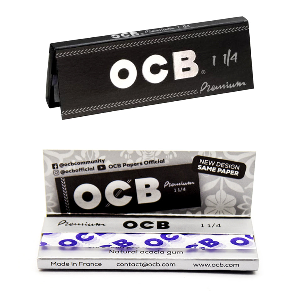OCB Schwarz Premium 1¼ Paper