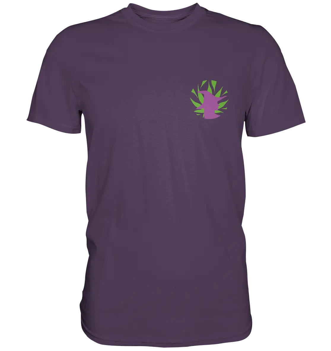 CBD Hexe - "Gras Fachkraft" - Premium Shirt Urban Purple