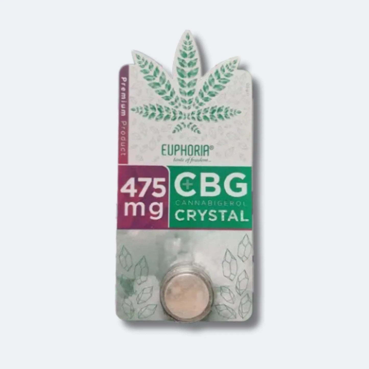 Euphoria Reine CBG-Kristalle 475 mg - 95% CBG