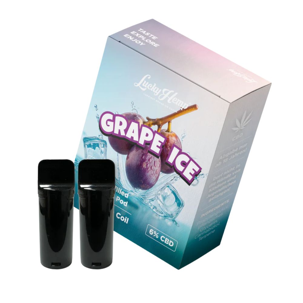 Grape Ice - CBD Vape Pods 2ml (2er-Pack)