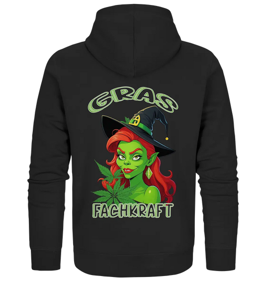 Gras Fachkraft Mrs. Grinch - Zipper Black Pure