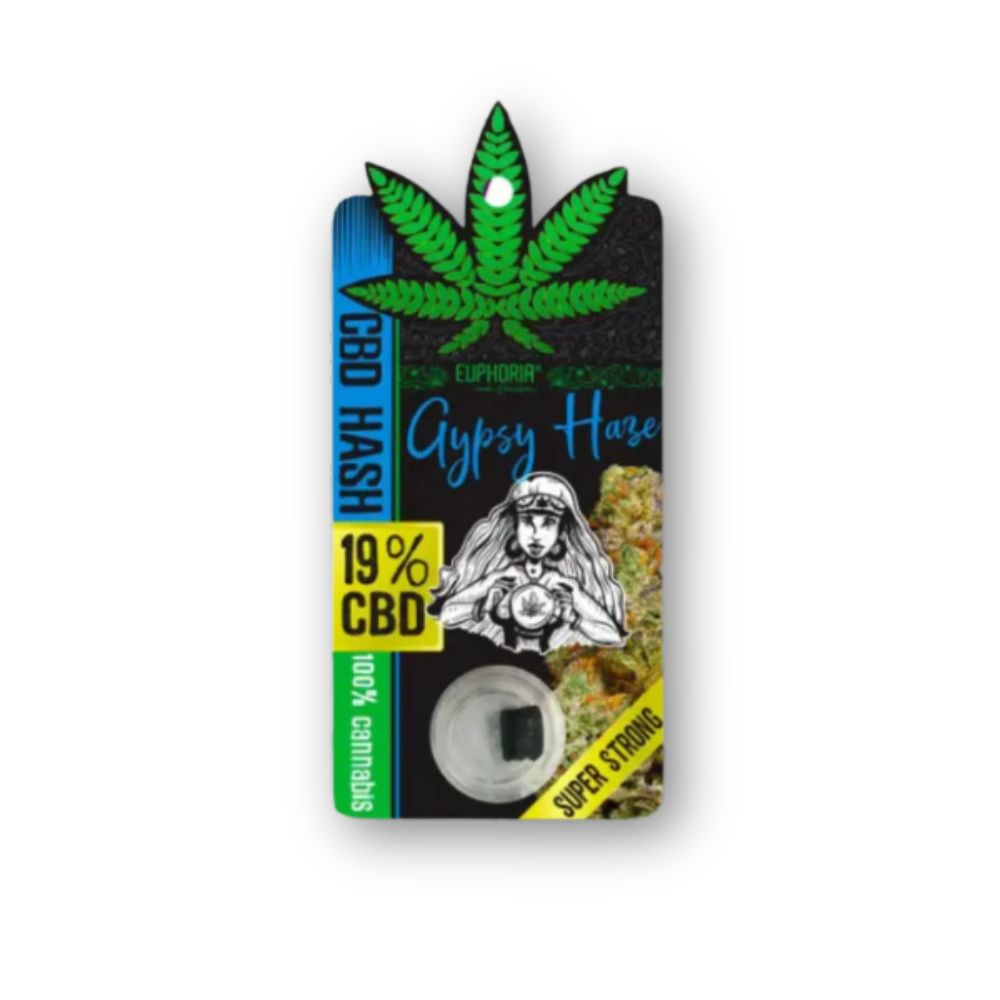 19% CBD Hash "Gypsy Haze" 1g