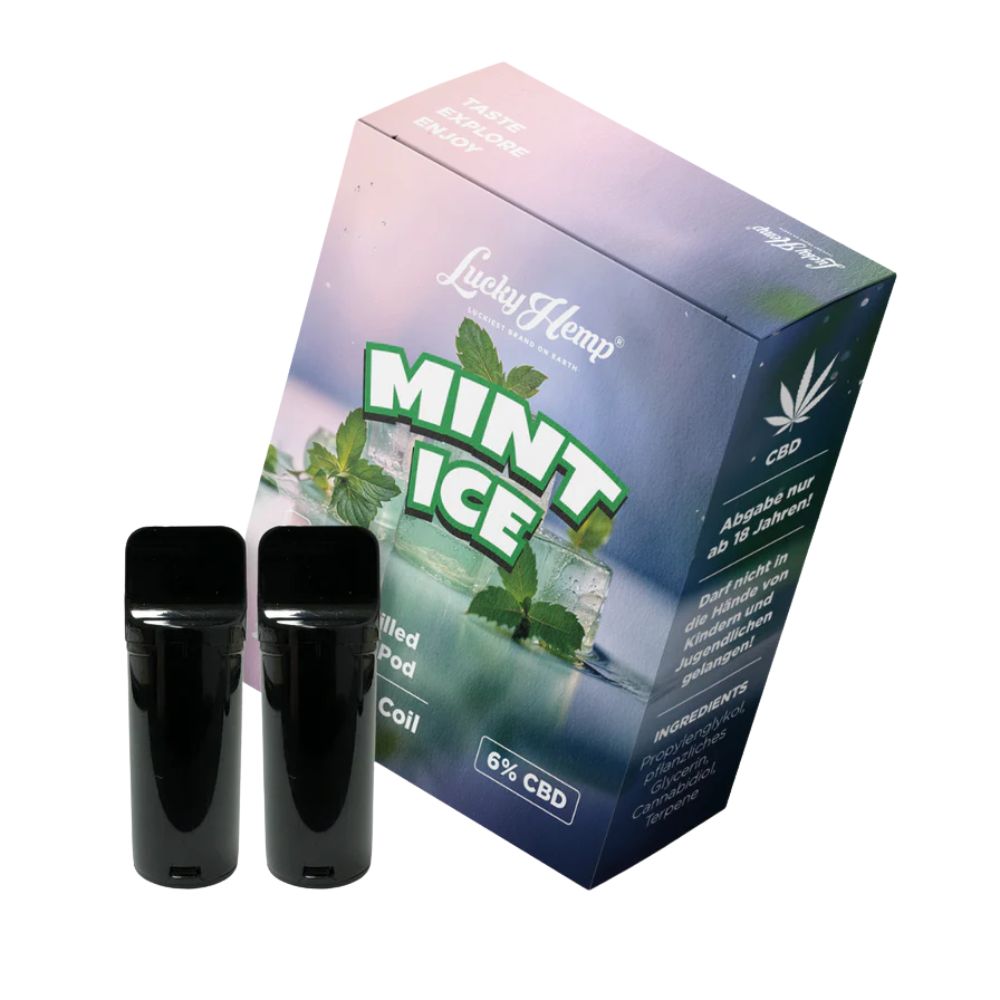 Mint Ice - CBD Vape Pods 2ml (2er-Pack)