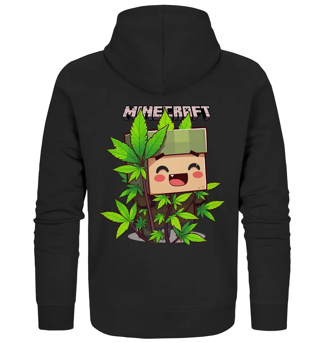 Minecraft Weed - Zipper Black Pure
