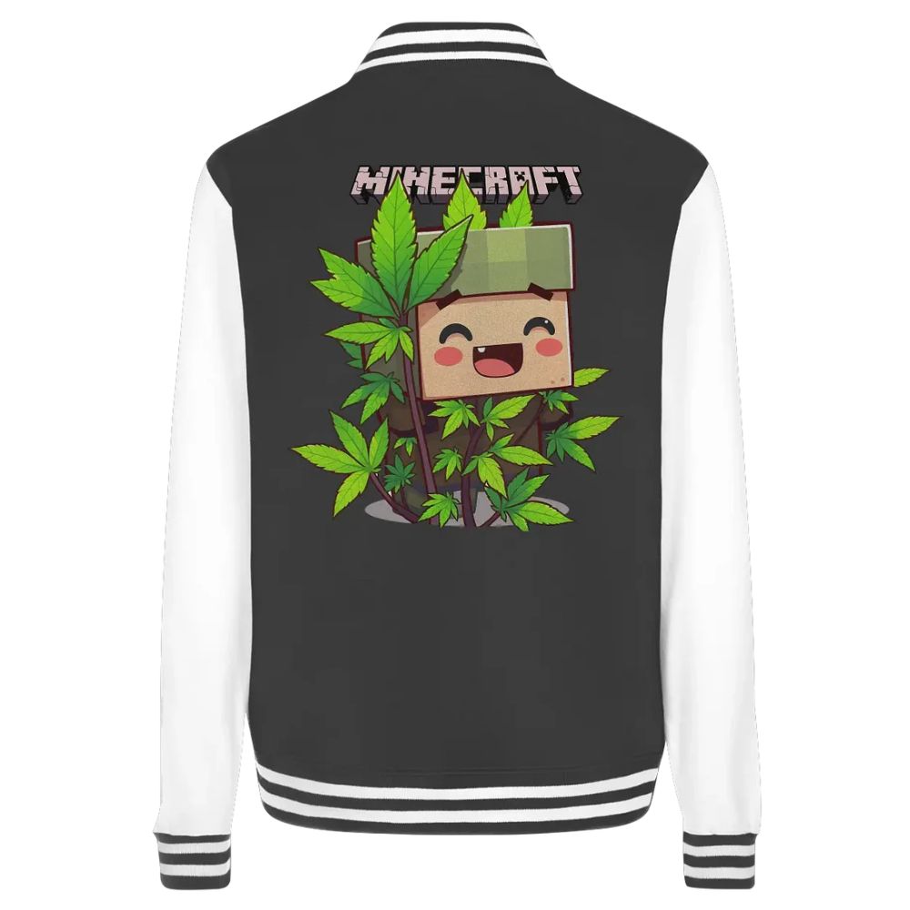 Minecraft Weed - College Jacket
