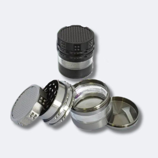 Neu! Black Metall 4 Part Grinder - 52 mm