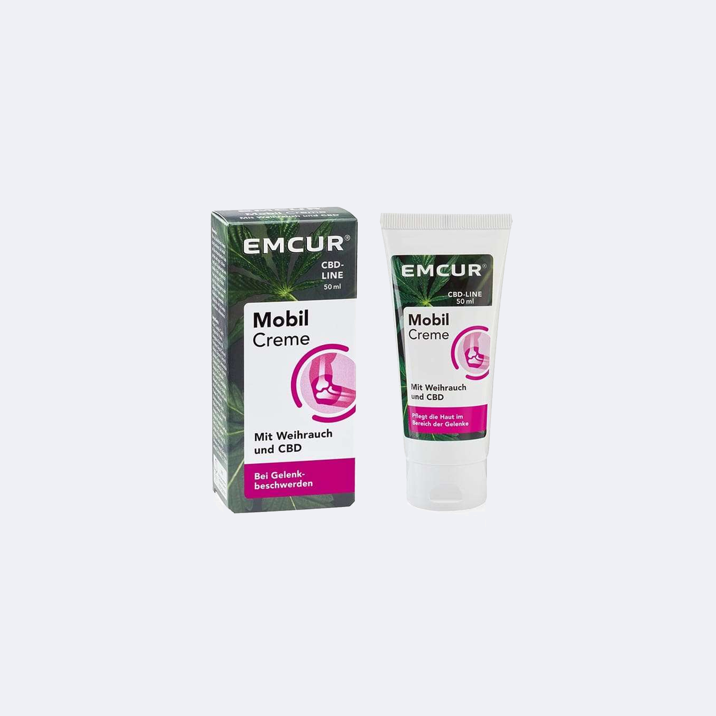 Emcur® Mobil Creme mit Weihrauch und CBD - 50ml