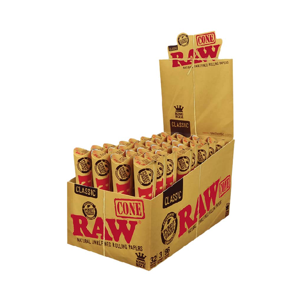 Raw King Size Cones 3-Pack