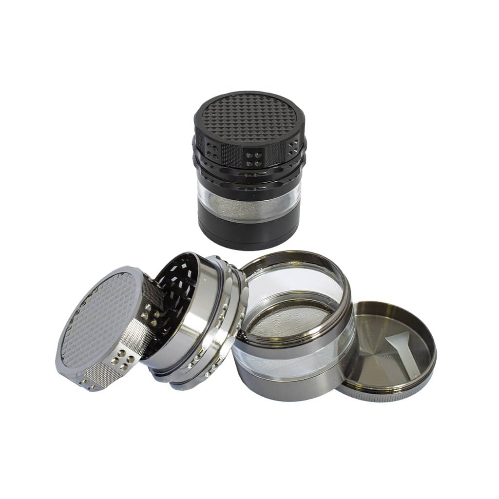Metal Grinder Metallic Black