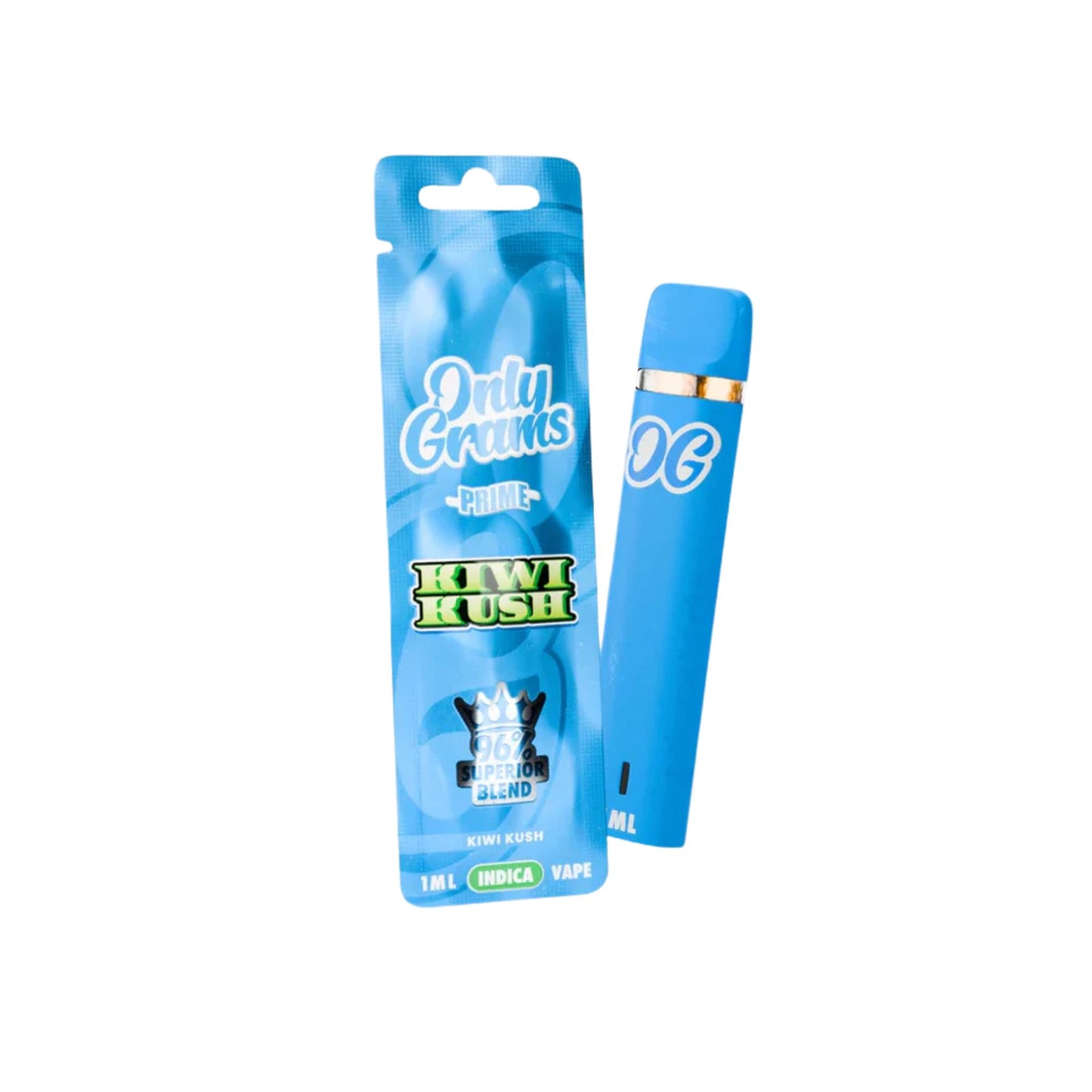 OnlyGrams | H3 - Kiwi Kush | 96% H3 Superior Vape 1ml