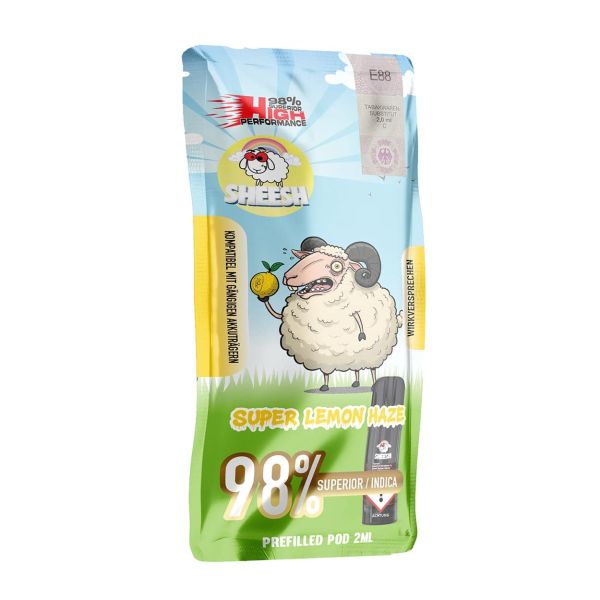 Sheesh | H3 - Super Lemon Haze | Signature H3 Superior Pod 2ml