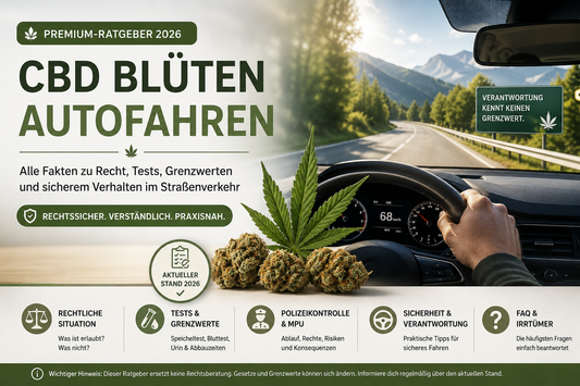 CBD Blüten Autofahren – Darf man nach CBD Auto fahren?