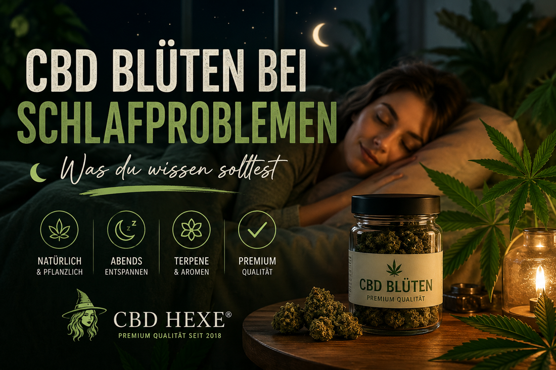 CBD Blüten bei Schlafproblemen – Was du wissen solltest