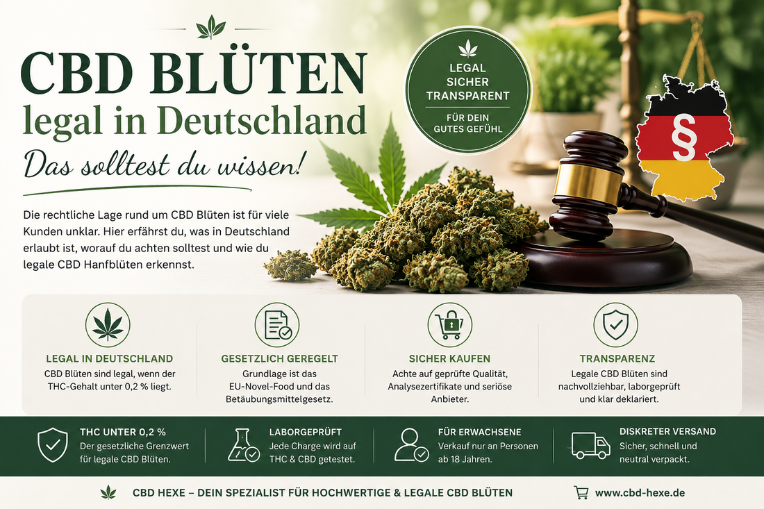 CBD Blüten legal in Deutschland – Was ist 2026 wichtig?