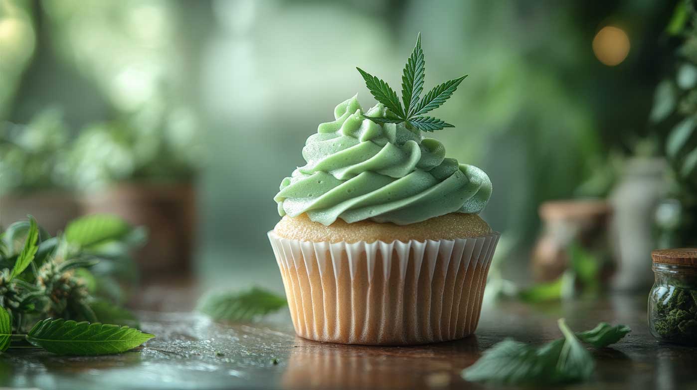 Cup-Cakes aus der eigenen Ganja-Küche