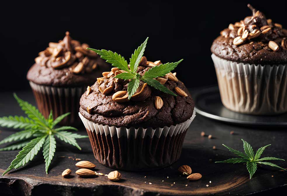 Cannabis Schoko Muffins selber machen