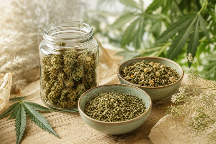 CBD Blüten mit Tabakersatz mischen: Was ist anders als Tabak?