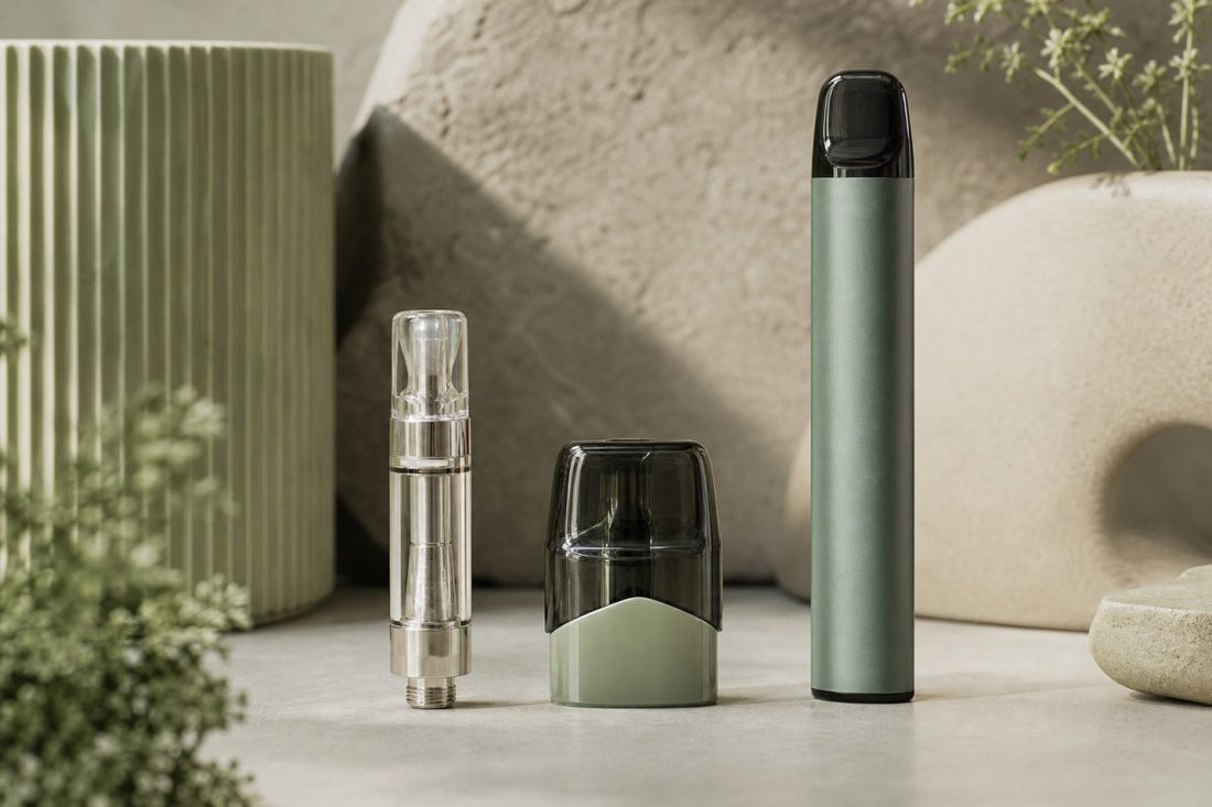 Kartusche, Pod und Einweg-Vape als drei unterschiedliche Vape-Formate