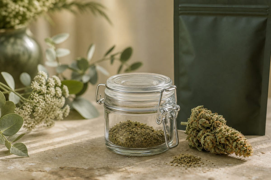Wie lange bleiben vorgemahlene CBD Blüten frisch?