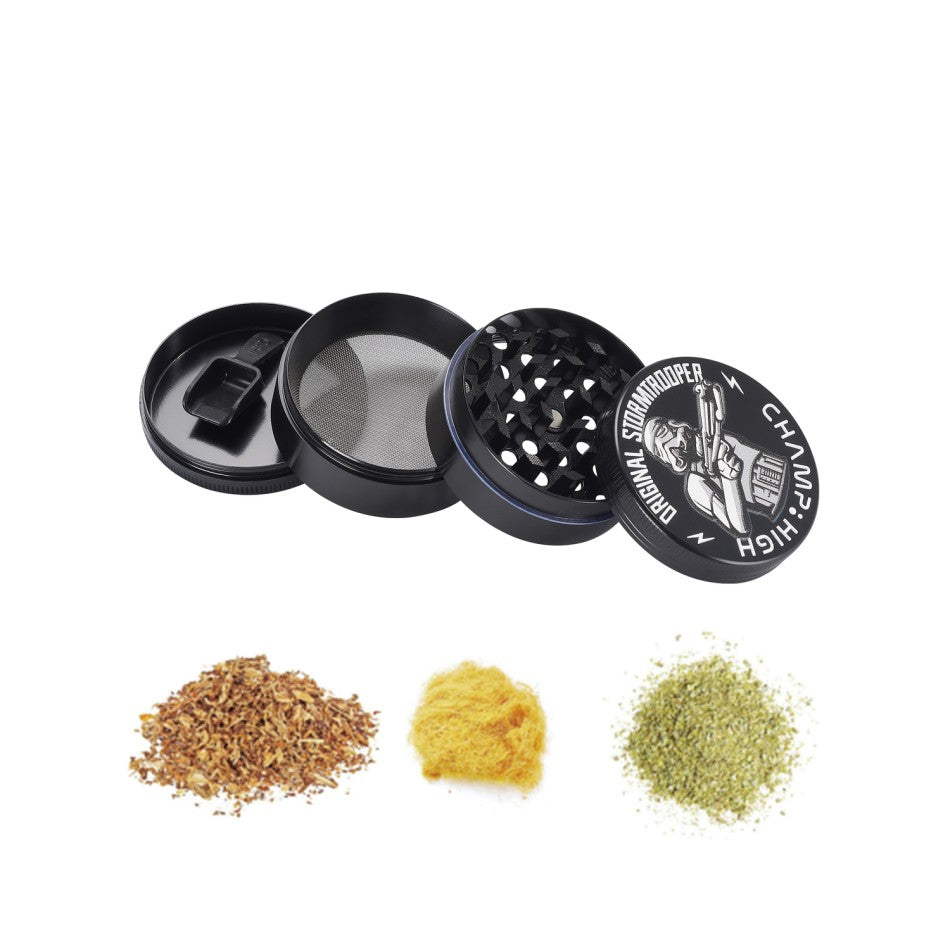 Metall-Grinder ''STORMTROOPER 3D'' 4-teilig