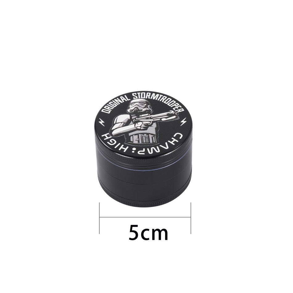 Metall-Grinder ''STORMTROOPER 3D'' 4-teilig