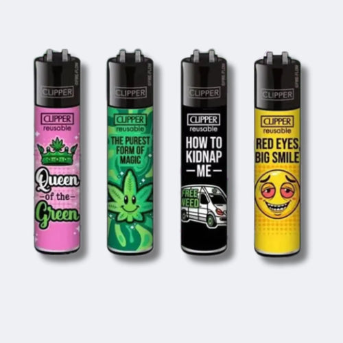 Produktbild von 4 zapalnice z clipper - hasło 14