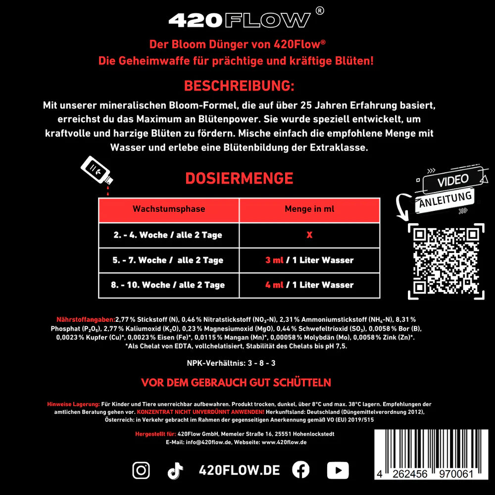 Der Bloom Dünger 250ml