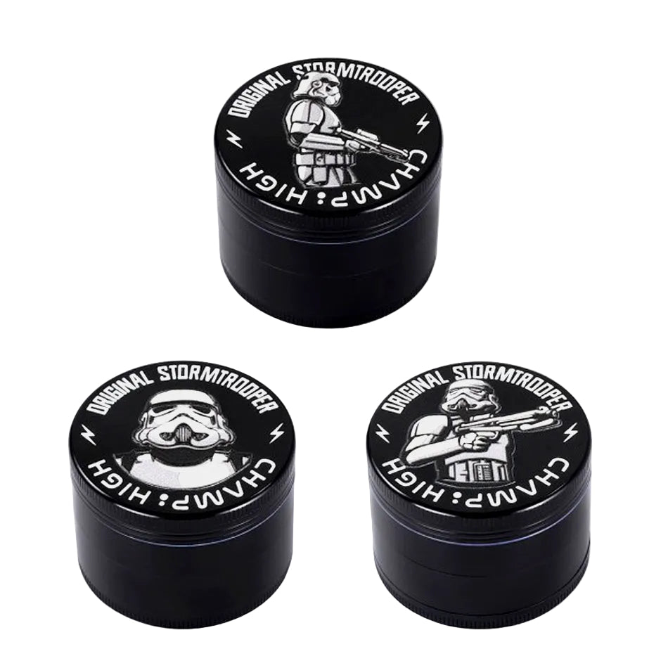 Metall-Grinder ''STORMTROOPER 3D'' 4-teilig