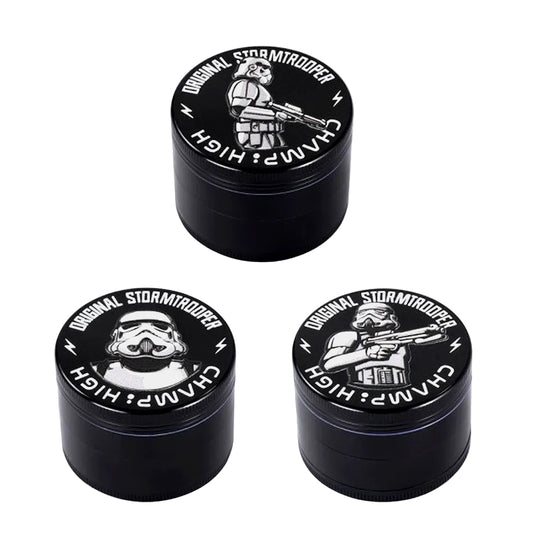 Metall-Grinder ''STORMTROOPER 3D'' 4-teilig