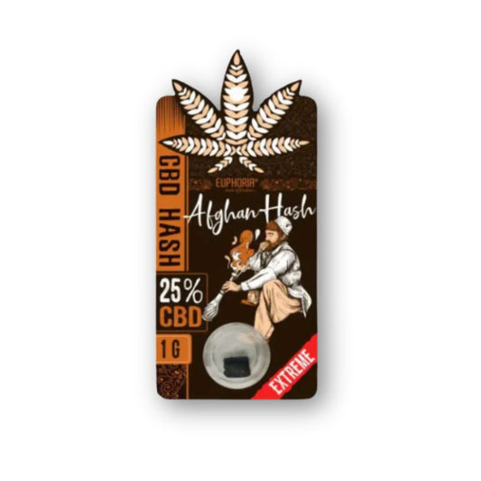 25% CBD Hash "Afghan" 1g 