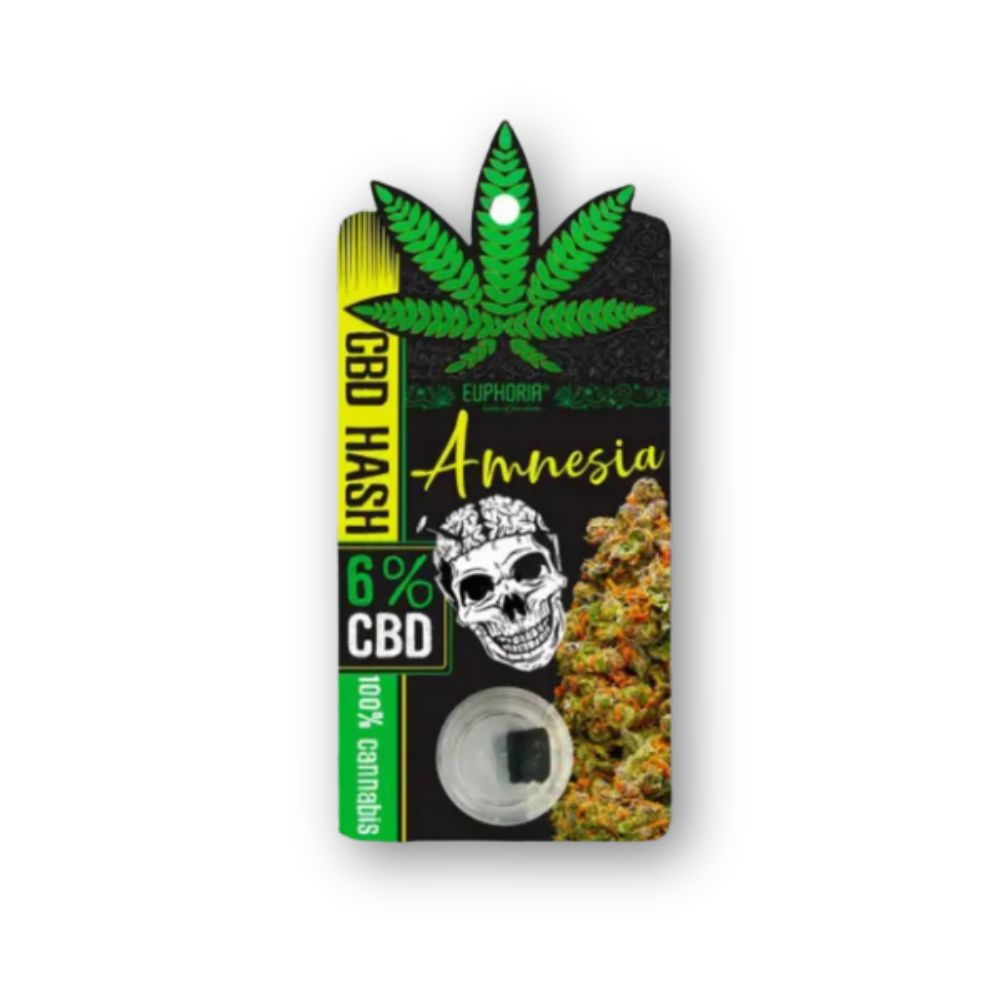 6% CBD Hash "Amnesia" 1g 