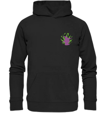 CBD Hexe "Gras Fachkraft" Hoodie - Organic Hoodie Black