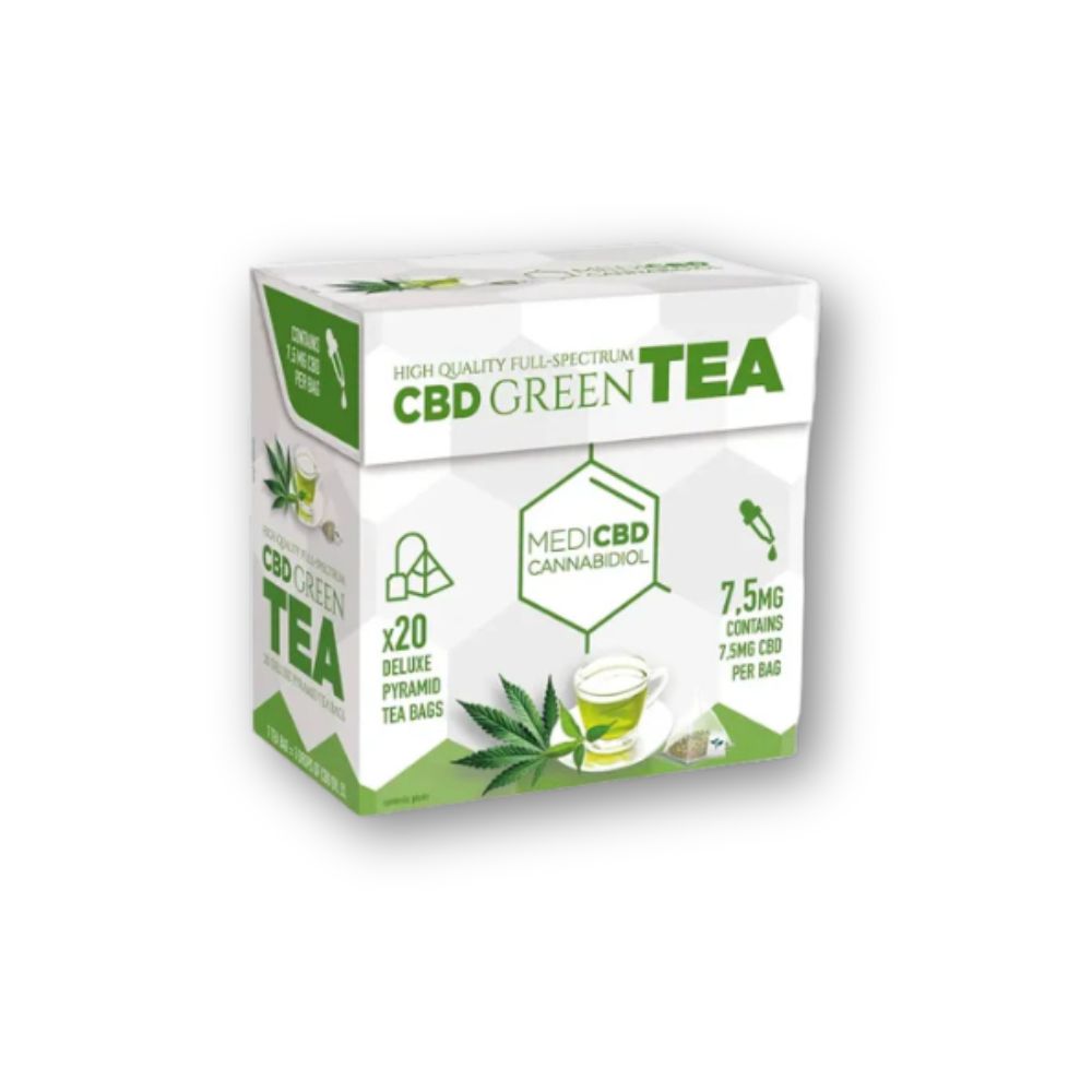 Medi Green CBD Tea - 7.5mg CBD per bag