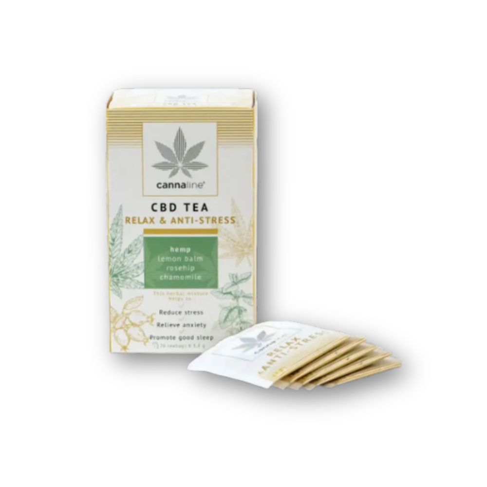 Cannaline Relax Tea - 5% CBD per bag