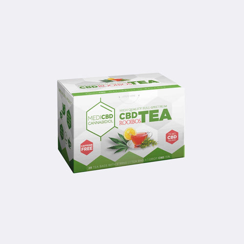 Produktbild von Medi Rooibos CBD čaj - 7,5 mg CBD na tašku