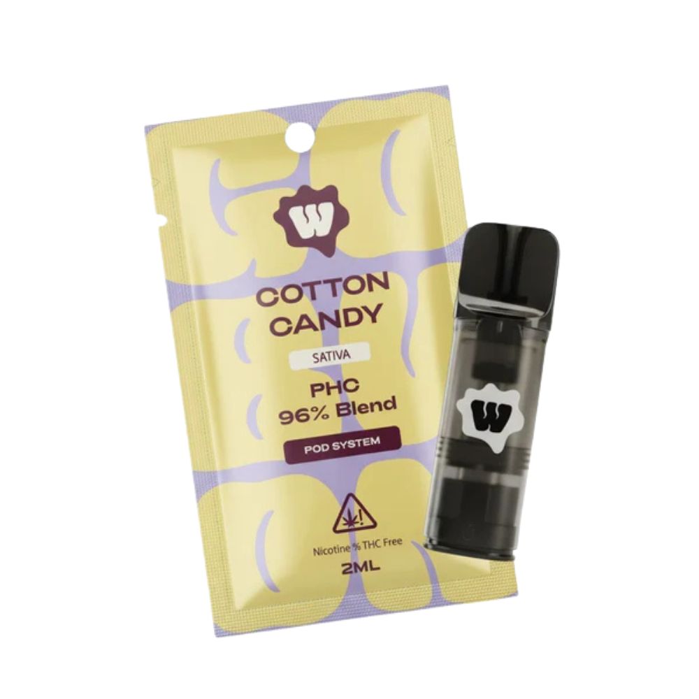 Cotton Candy PHC Pod Sativa PHC Vape coole Wirkung | 2ml Cotton Candy PHC Pod Sativa PHC Vape coole Wirkung | 2ml