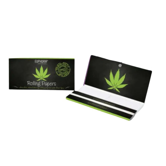 Euphoria Rolling Paper with Tips - 32 Sheets