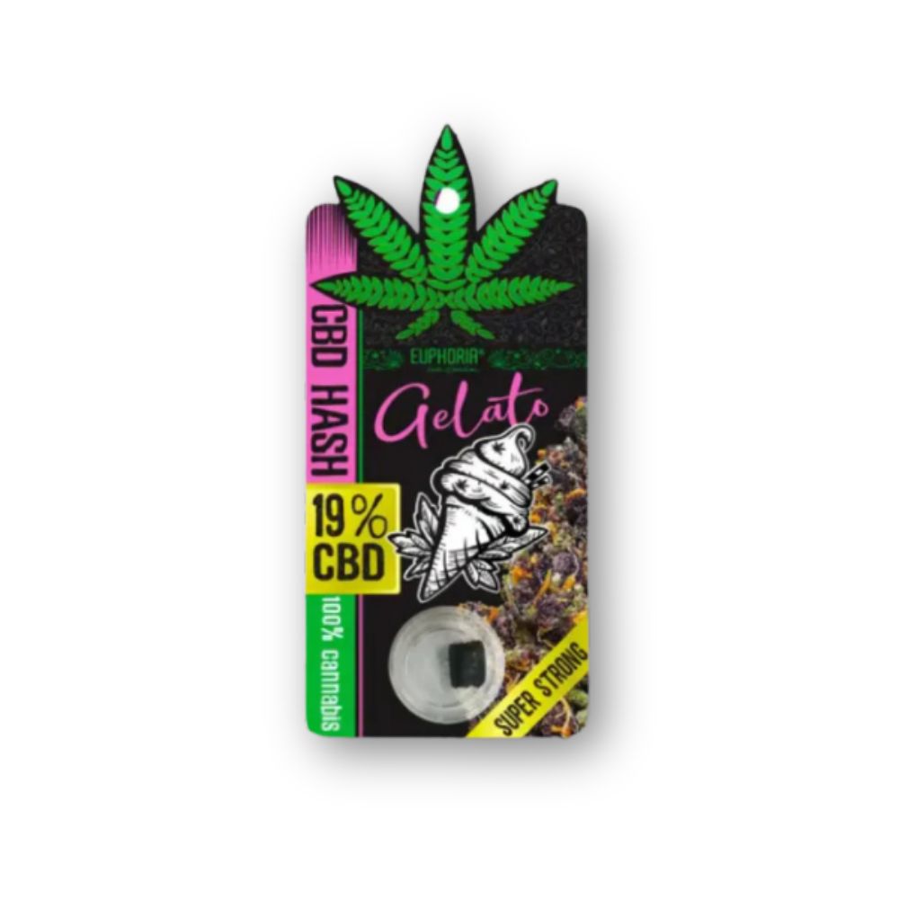 19% CBD Hash "Gelato" 1g 