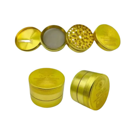 Gold Metal 4 Part Grinder - 40mm