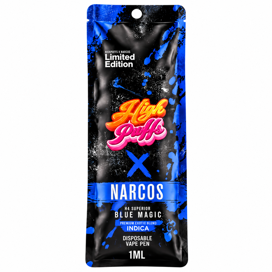 High Puffs H4 Superior Vape Narcos Edition – Blue Magic 1 ml