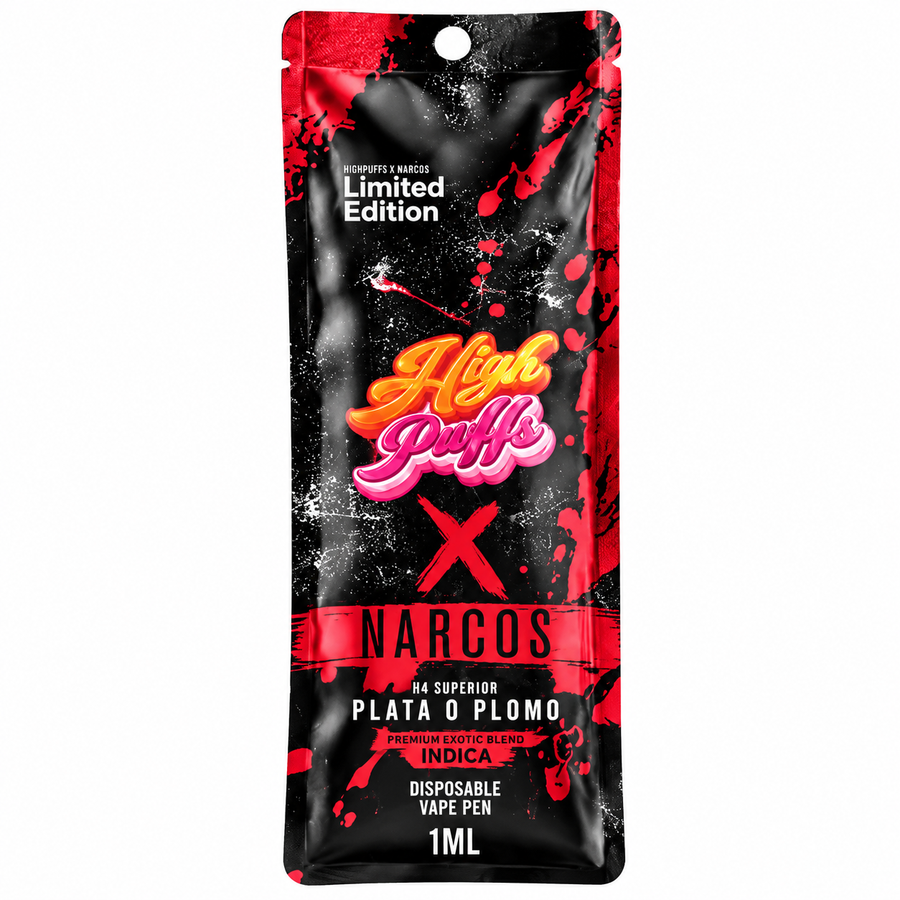 High Puffs H4 Superior Vape Narcos Edition – Plata o Plomo 1 ml