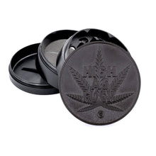 FIRE-FLOW Metal Grinder Black 60mm 4-teilig – CBD Hexe®