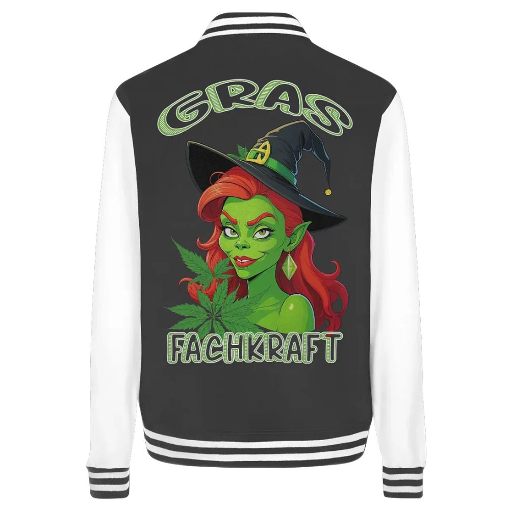 Grass Specialist Mrs. Grinch - College Jacket