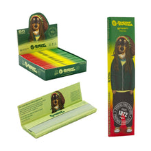 G-Rollz Pets Rock Reggae Green Organic Hemp 50 KS Slim Papers