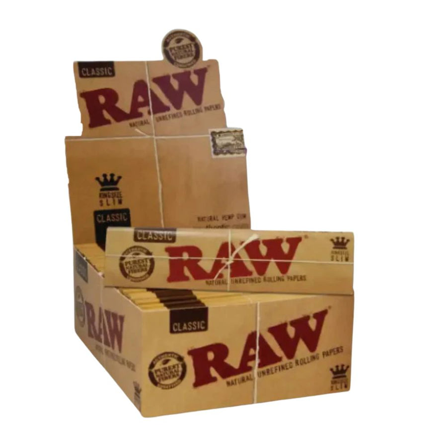 RAW Classic King Size Slim Papers – 32 Blatt