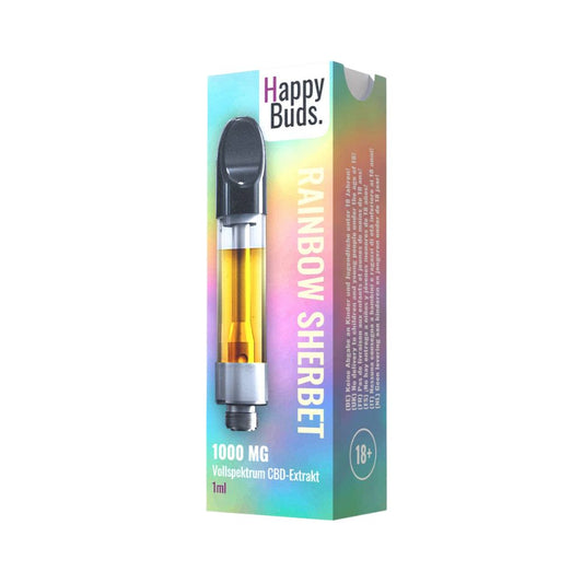 Happy Buds CBD Kartusche 'Rainbow Sherbet'